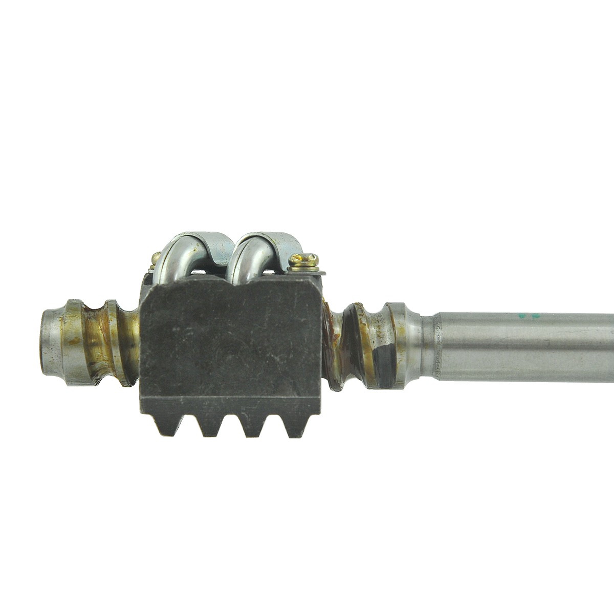 Steering shaft / 16 x 480 mm / 18T / Kubota B4200 / B5001 / B6001 / B6100 / B6200 / B7001 / B7100 / B8100