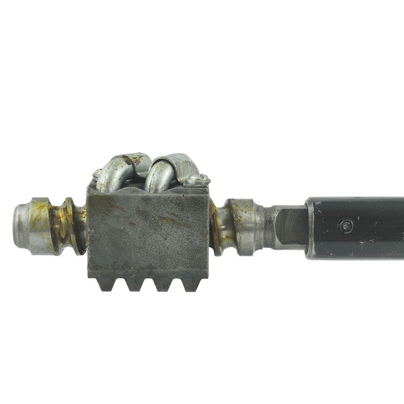 parts yanmar - Steering column shaft 16 x 575 mm / 18T / Yanmar F175/YM140/YM147/YM186/YM1401/YM1510 / 194440-15500