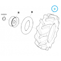 Cost of delivery: Pneu 7-16 / TRG490 / Tracteur Ls 40007645