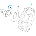 Koszt dostawy: Felga W6X16 / TRG490 / LS Tractor 40463104