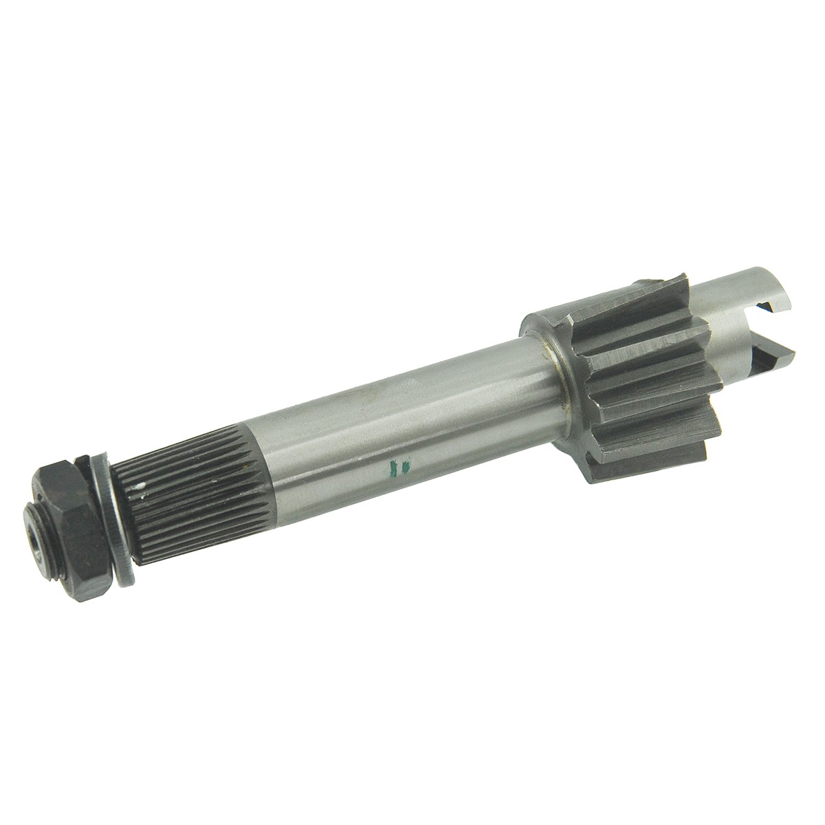 rollen - Lenkgetriebewelle / 22 x 160 mm / 33 Zähne / Kubota B5100 / B7000 / B6100 / B7100