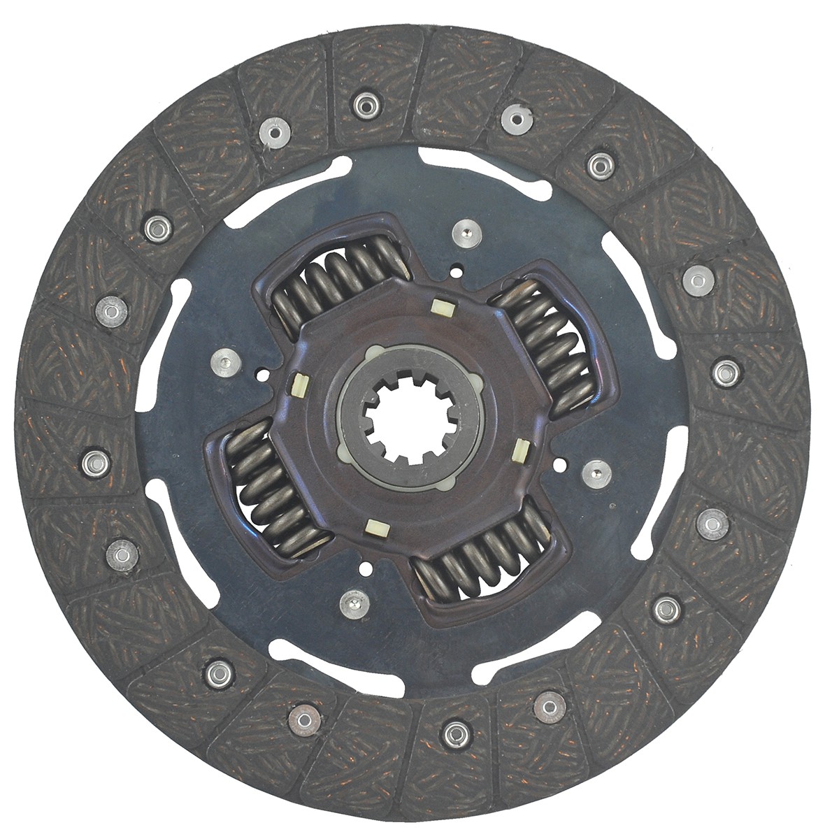 Clutch disc / 215 mm / 10T / 8-1/2" / Kubota L2808/L3408/L3608/L2800/L3400/L3200/L3800 / T106020173(2F21)