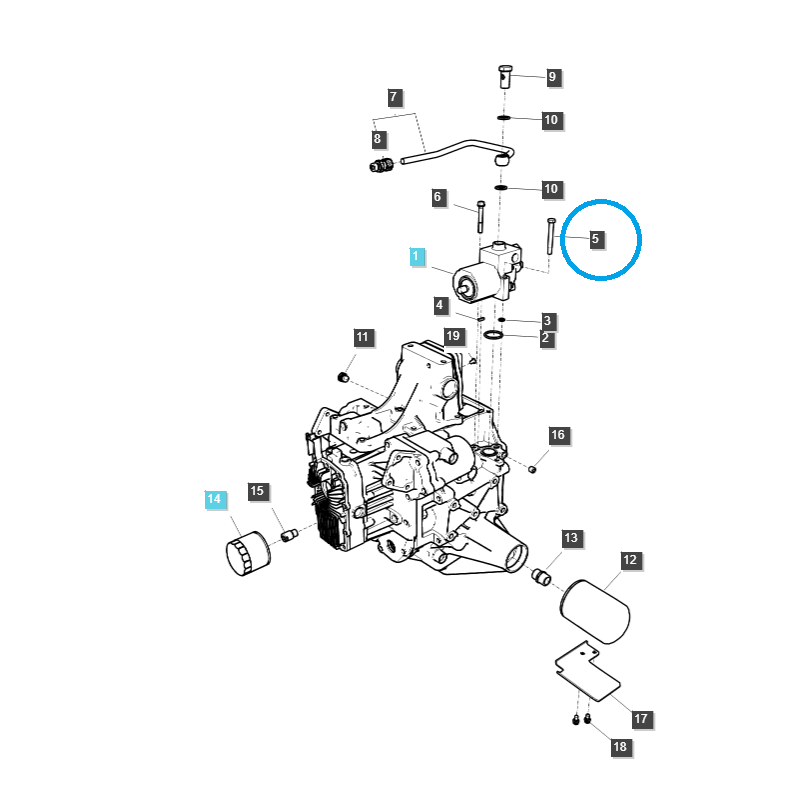 tornillos y arandelas - Tornillo / M8 x 1,25 x 70 mm / S143087043 / Tractor LS / N.º 40068425