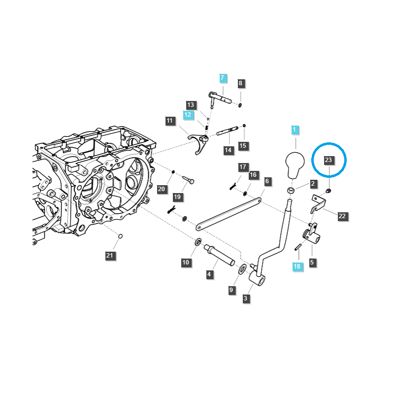 boulons écrous et rondelles - Vis M8 x 1,25 x 16 / S153081633 / Tracteur Ls 40028919