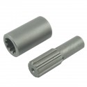 Cost of delivery: Eje 10T/Ø16 mm / conector eje 50 mm / 4WD / Iseki TL / 9-14-105-01