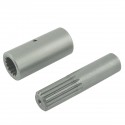 Cost of delivery: Eje 14T/Ø 20 mm / Conector de eje 14T/65 mm / Kubota L3608 / T0070-14710 / 5-15-232-04