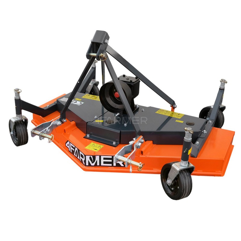 finishing mowers - Finishing mower FMK 150 4FARMER - orange