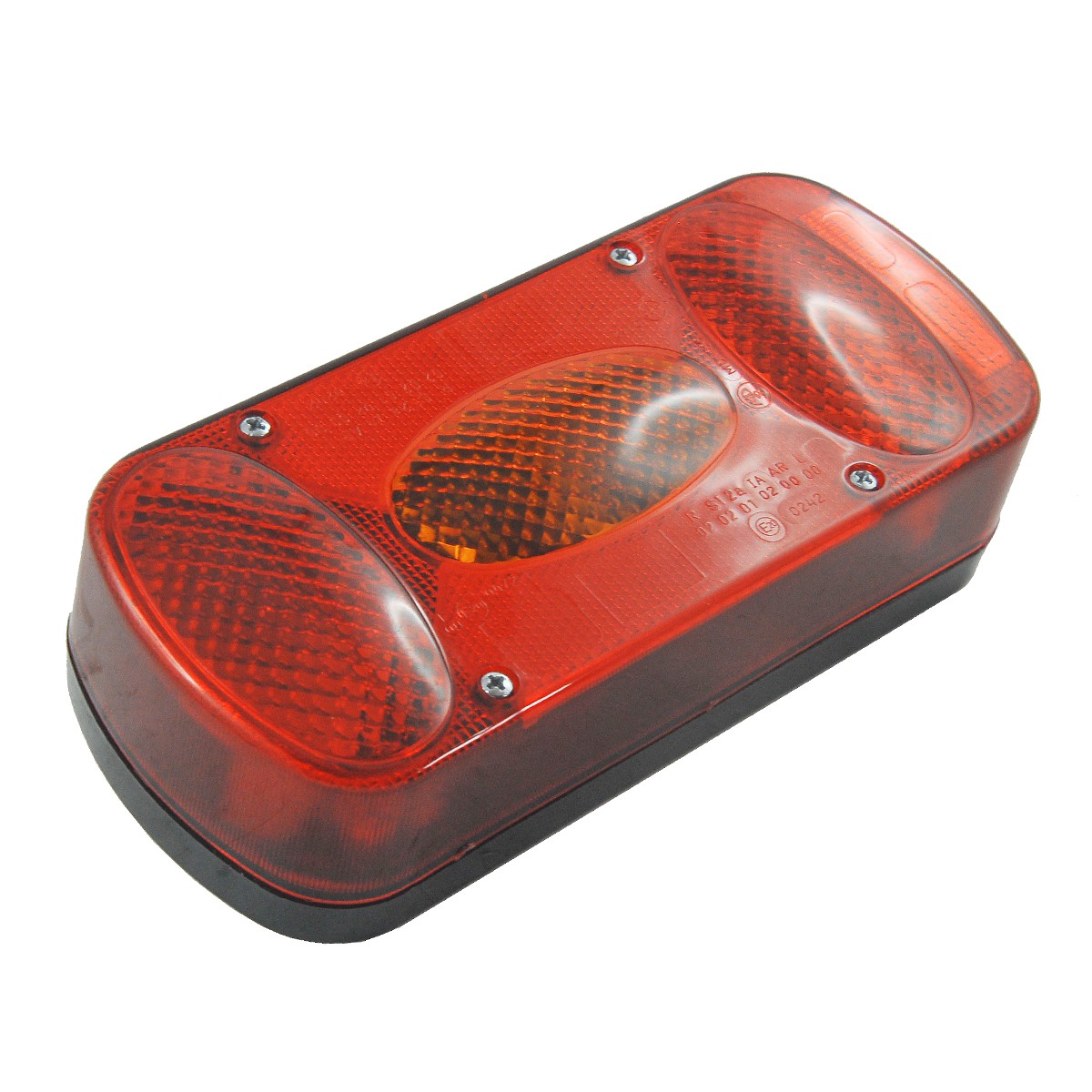 Rear lamp for trailer / 98 x 215 mm / 020201020000