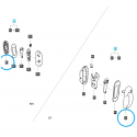 Cost of delivery: Gehäuse des Kabinentürgriffs / TRG862 / Ls Traktor 40335599