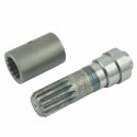 Cost of delivery: Eje 13T/Ø24 mm / conector eje 60 mm / Kubota M9000 / 5-15-232-25