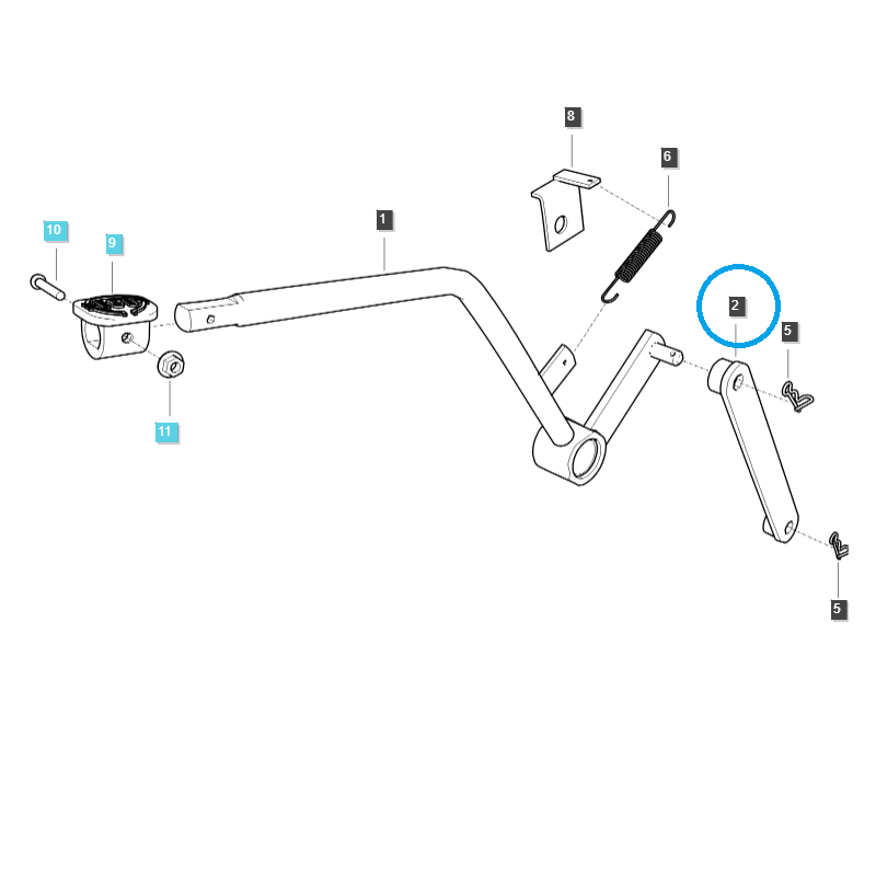 řídící systém - Uzávěrka diferenciálu pro vysoké zatížení / TRG320 / Traktor LS / Č. 40195614