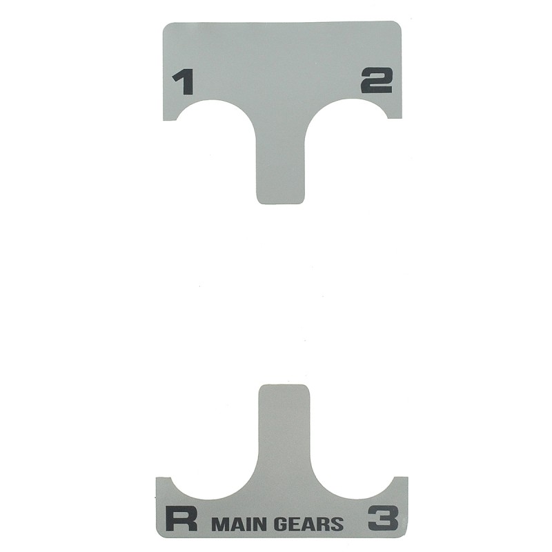 aufkleber - Mitsubishi MT14/MT16/MT17/MT18/MT20 Aufkleber