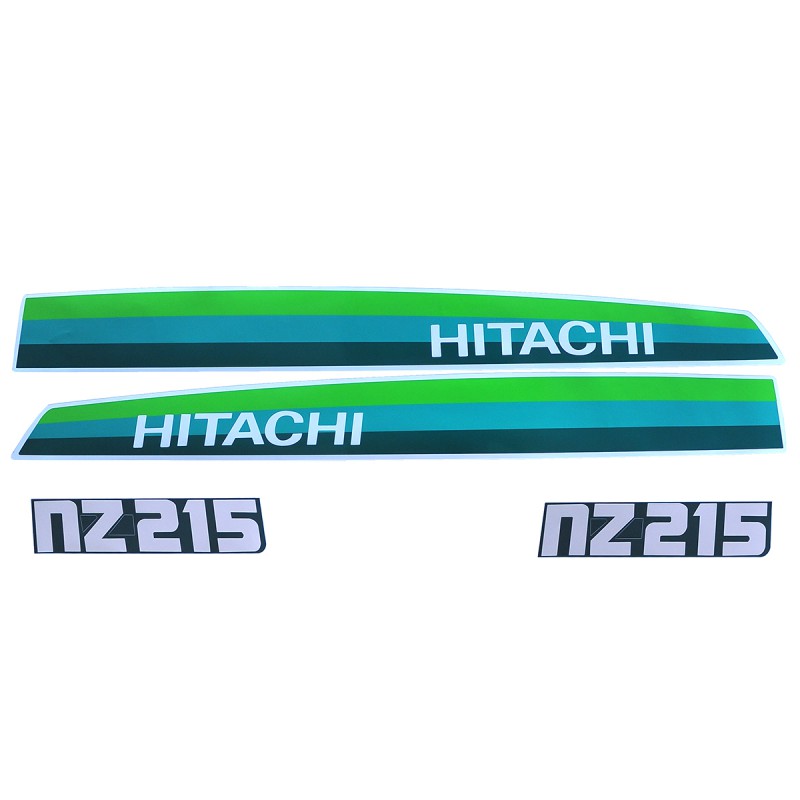 pièces pour hinomoto - Autocollants Hitachi NZ215