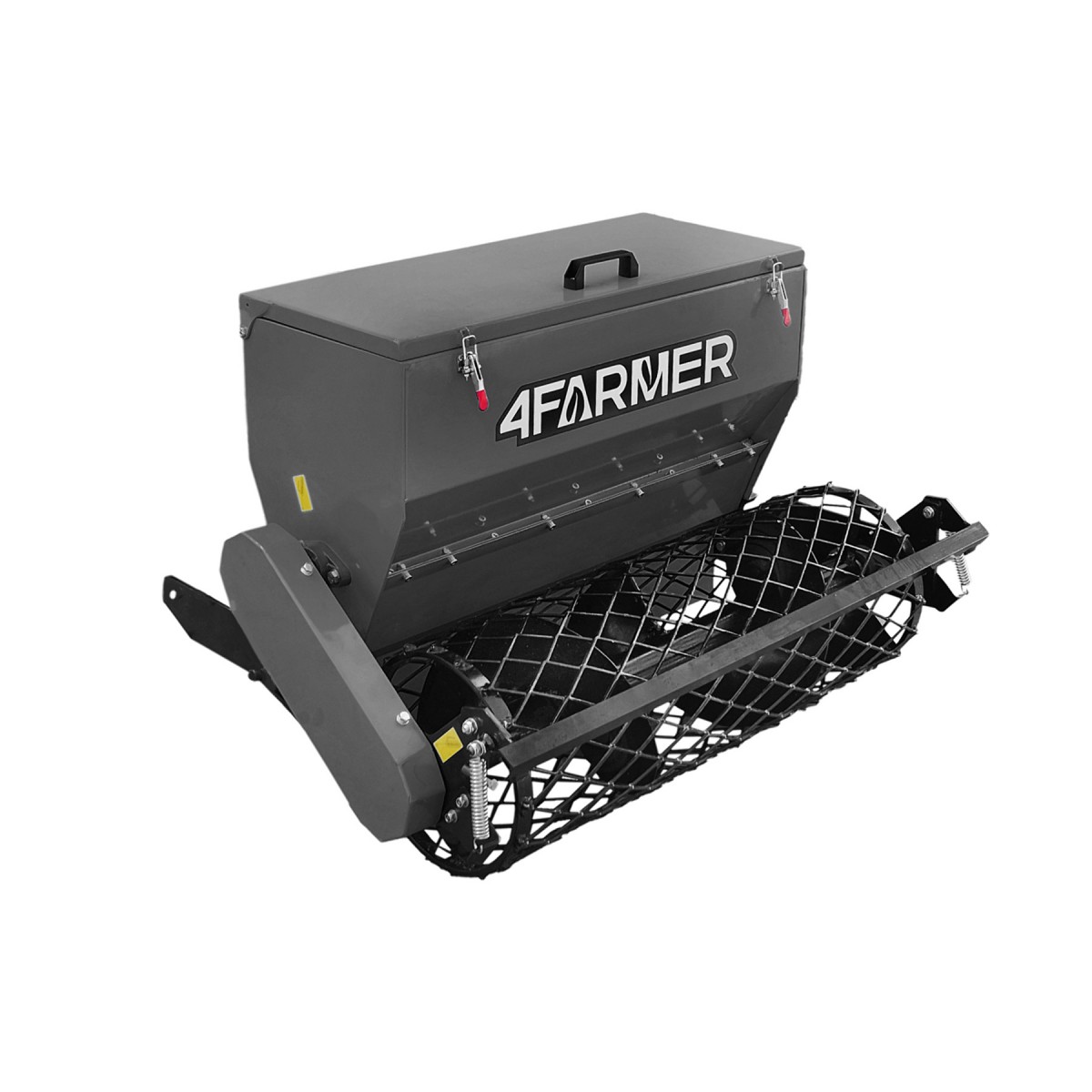 Seeder with a string roller for the SB 85 4FARMER tiller