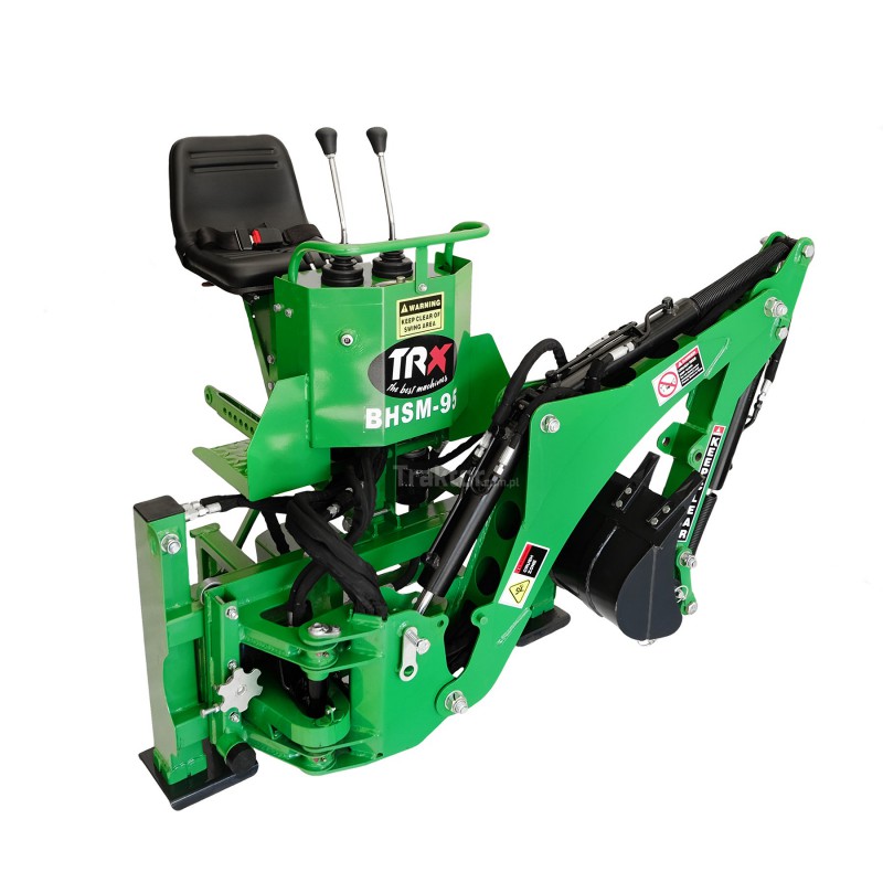 maquinaria de agricultura - Tractor excavadora con cambio BHMS 175 TRX