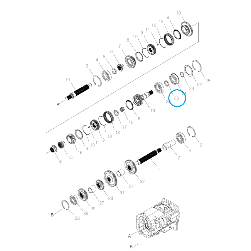 pads - Spacer / TRG281 / Ls Tractor 40031592