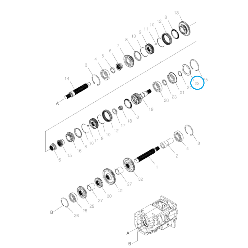 pads - Spacer / TRG281 / Ls Tractor 40031593
