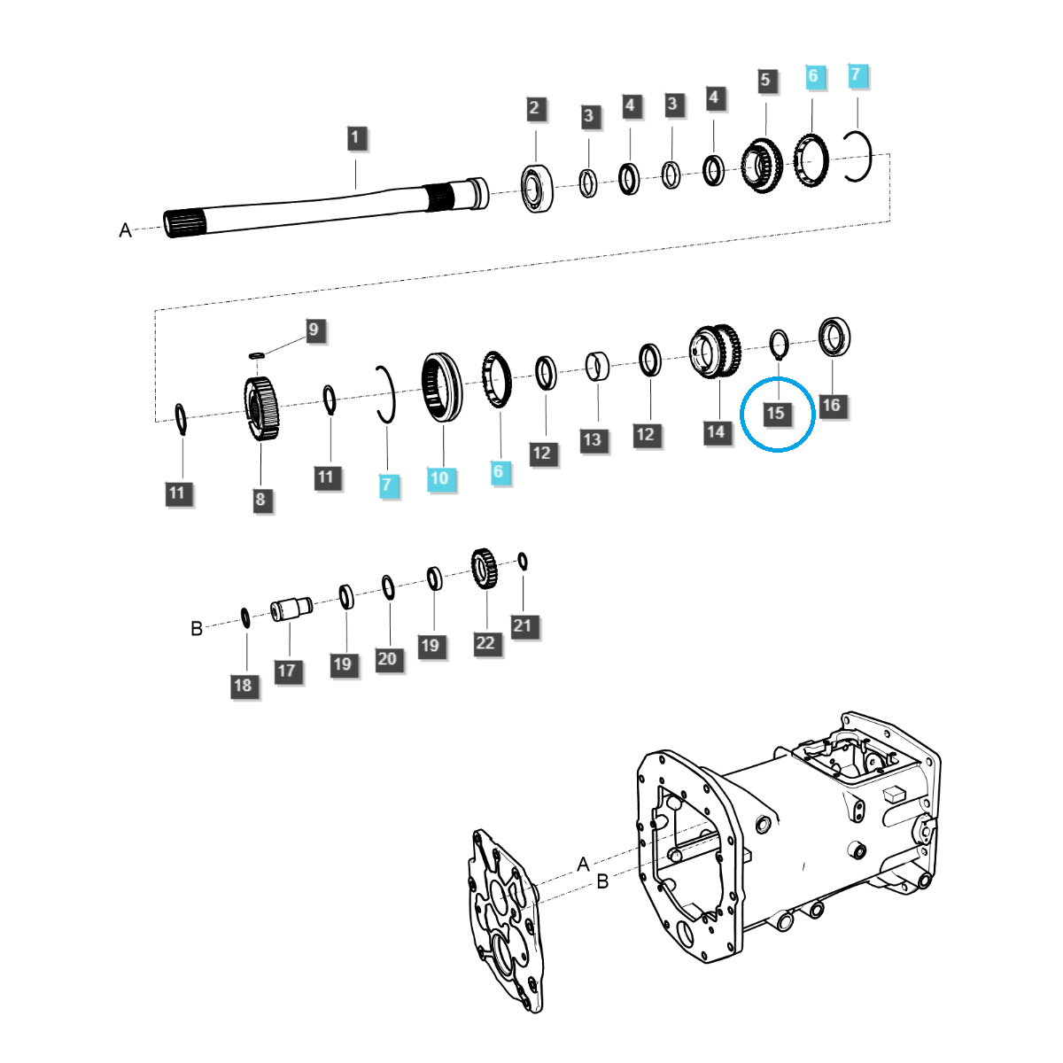 Pierścień segera Ø 40 / S810040001 / LS Tractor 40029277