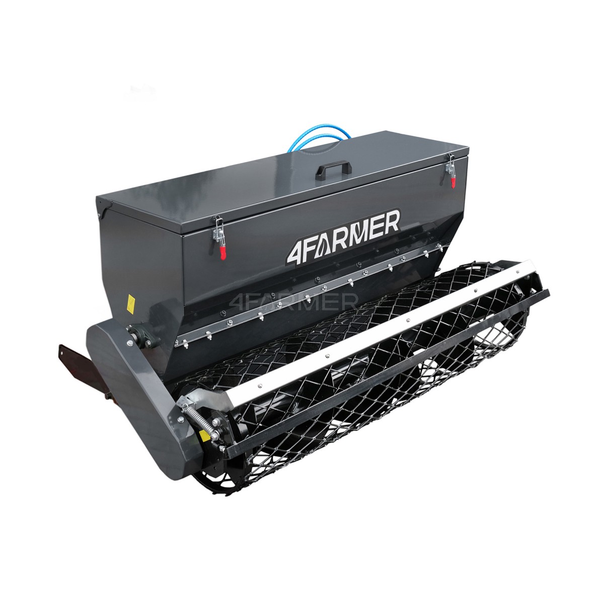 Seeder with a string roller for the SB 105 4FARMER tiller