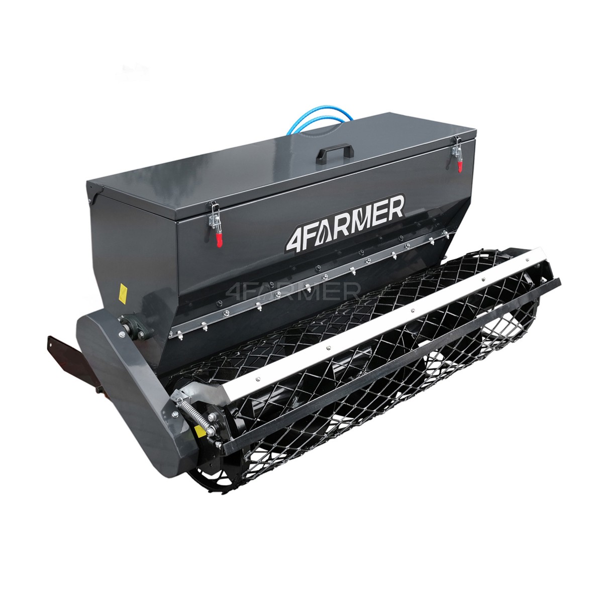 Seeder with a string roller for the SB 125 4FARMER tiller
