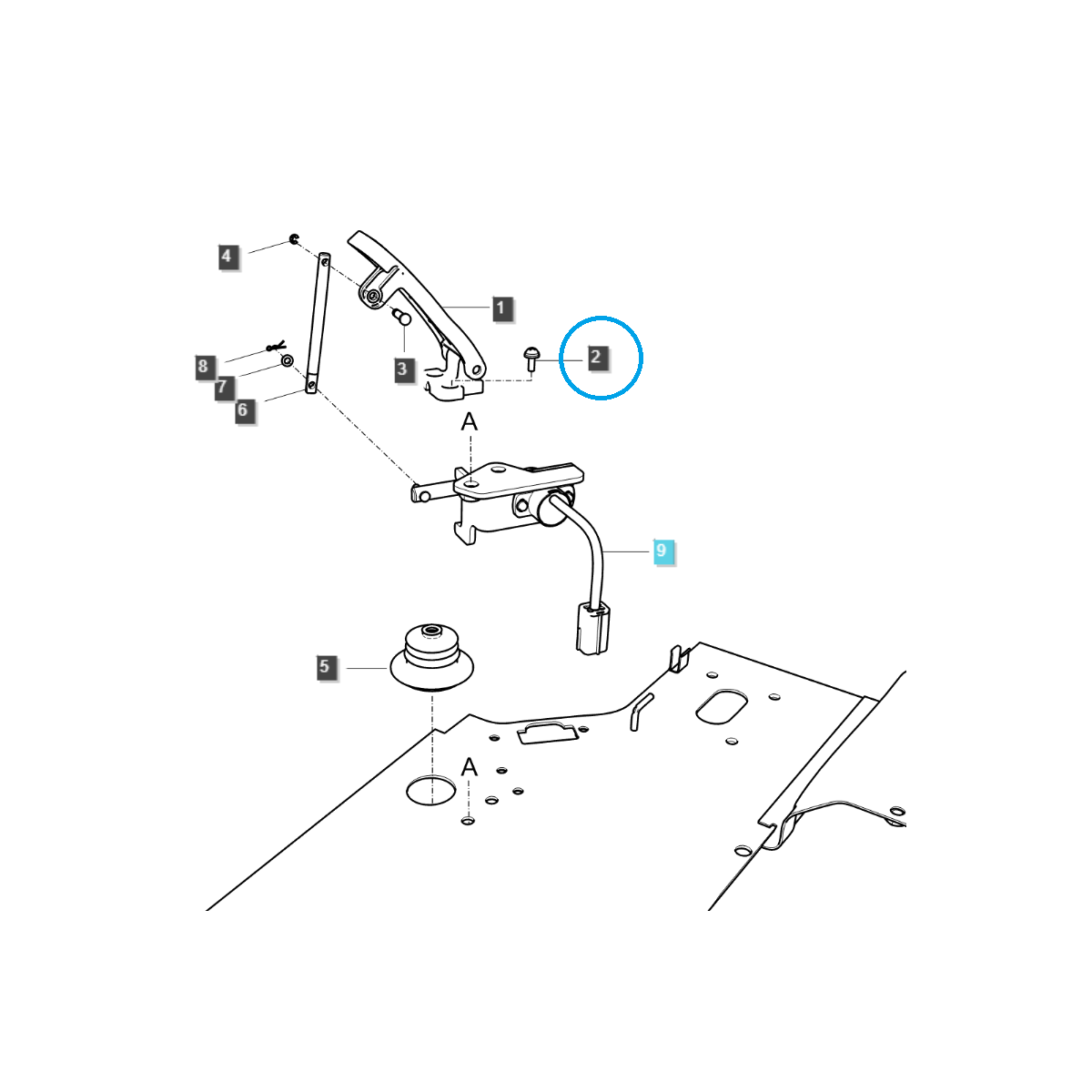 Skrutka / M6 x 1,00 x 16 / S22760160013 / LS Traktor / 40028998
