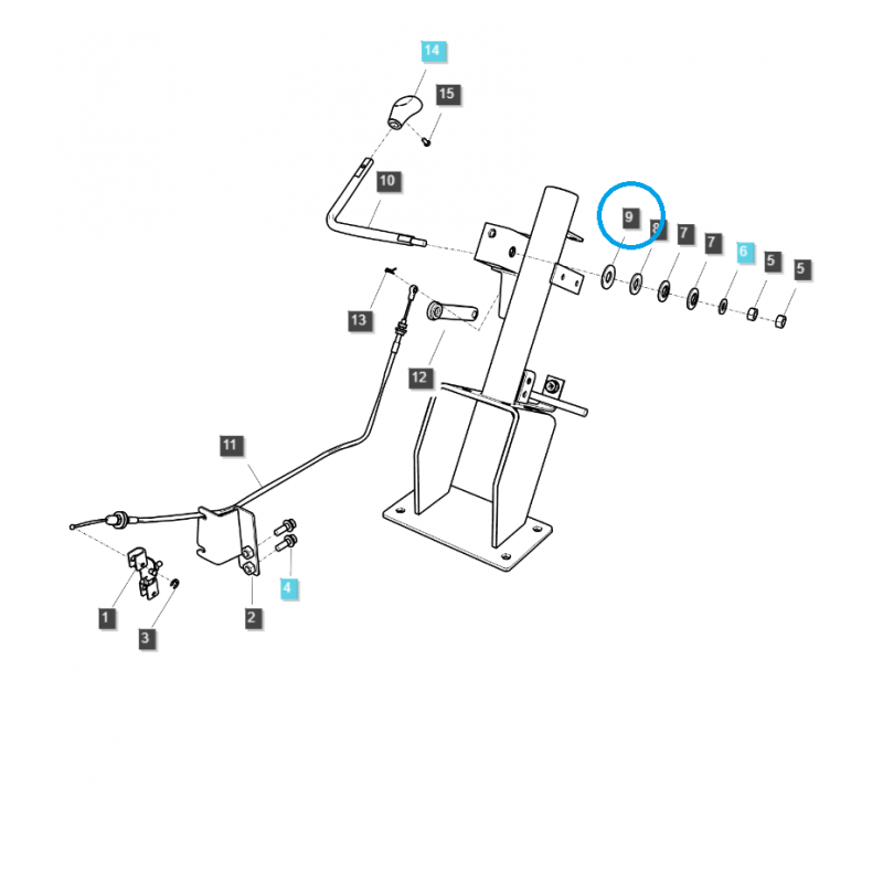pads - Washer / TRG100 / LS Tractor 40008339