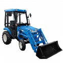 Cost of delivery: LS Tractor XJ25 MEC 4x4 - 24.4 HP / CAB + LS LL2101 front loader