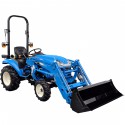 Cost of delivery: LS Traktor XJ25 MEC 4x4 - 24,4 HP + čelní nakladač LS LL2101