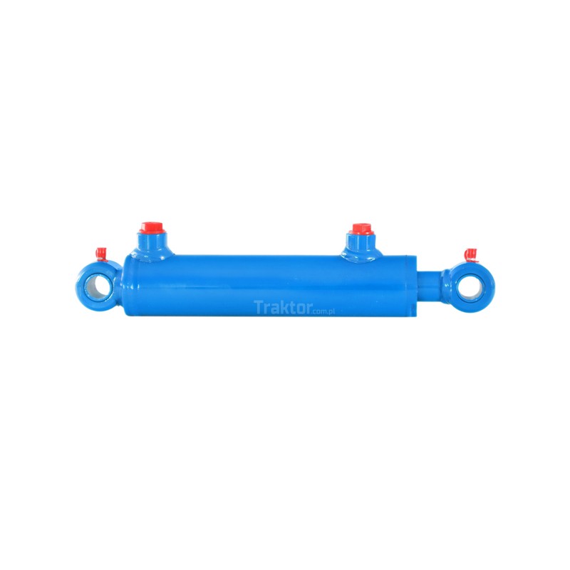 Parts_for_Japanese_mini_tractors - Double-acting Hydraulic Cylinder 135/295/25/50 - blue