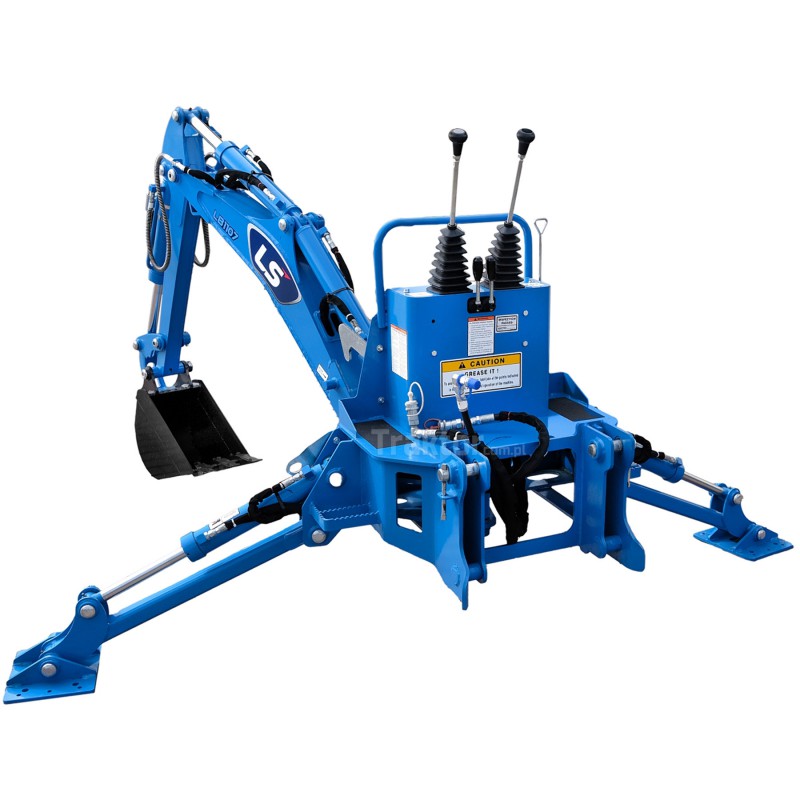 maquinaria de agricultura - Tractor excavadora LB1107 para tractor LS MT1.22 y LS MT1.25