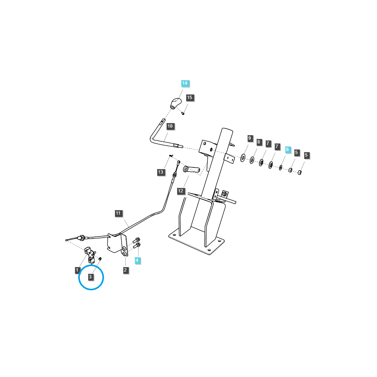 Poistný krúžok / S814005003 / Ls Traktor 40030248