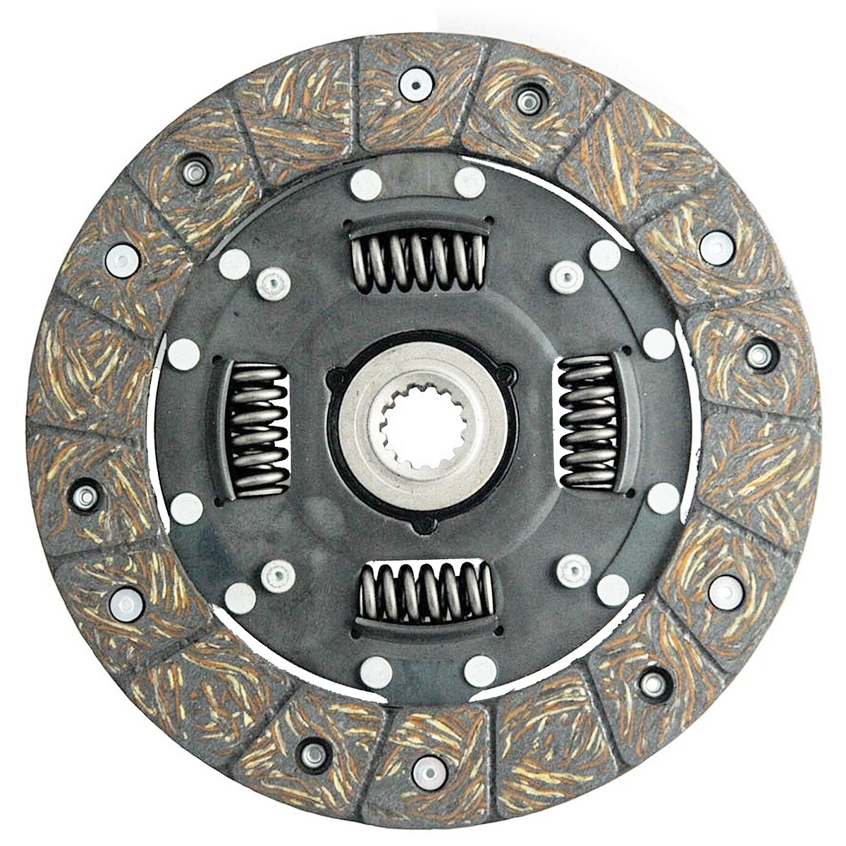 Clutch disc / 14T / 180mm / Kubota Aste A-13 / A-14 / A-15 / B52 / B1400 / B1550 / B1750 / B4200 / B5100 / B6000 / B6100