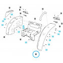 Cost of delivery: Guardabarros izquierdo para tractores / G870 / Ls Tractor 40027844