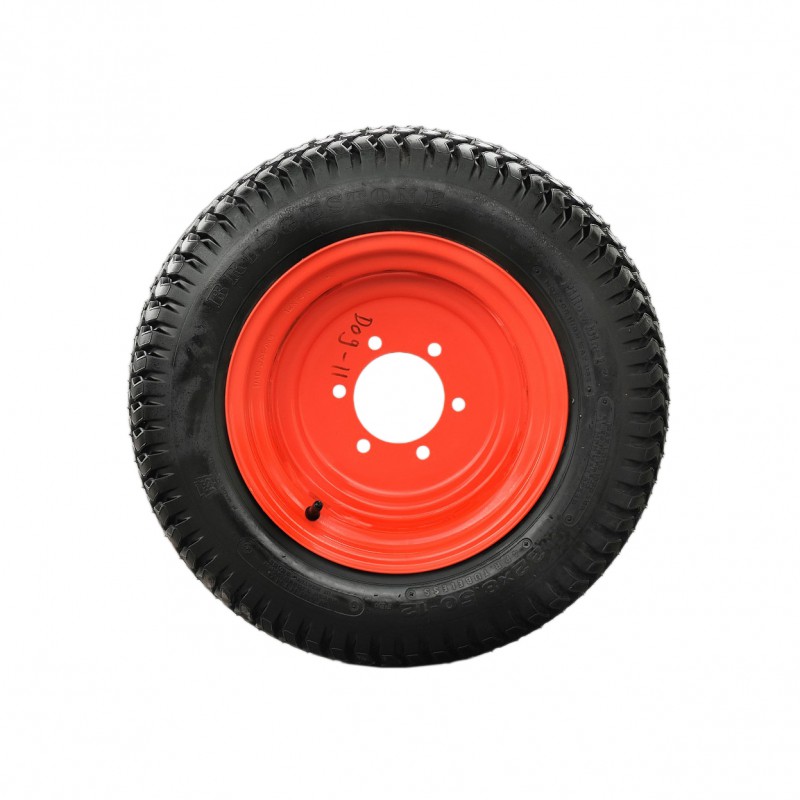 pneumatiky a duše - Kompletné koleso 22x8,50-12 / trávna pneumatika