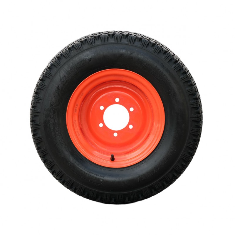 pneumatiky a duše - Kompletní kolo 24x8,50-12 / travní plášť