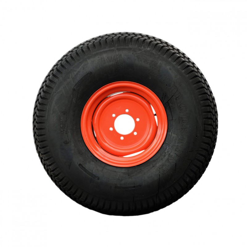 pneumatiky a duše - Kompletné koleso 13,6-16 / trávna pneumatika