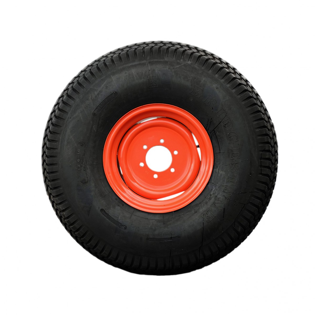 Complete wheel 13.6-16 / grass tire