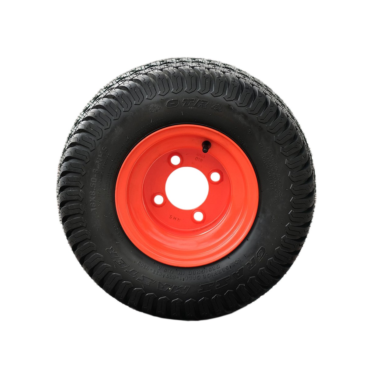 Complete wheel 18x8.50-8 / grass tire