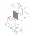 Cost of delivery: Radiator mesh, radiator / TRG170 / LS Tractor 40226178