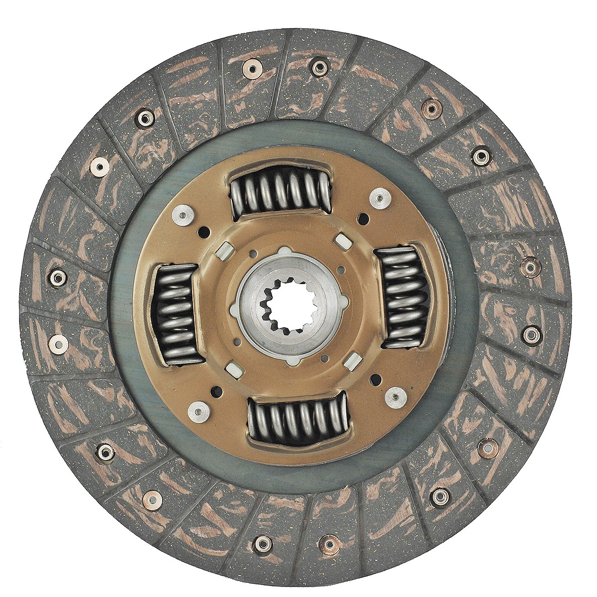 Clutch Disc / 12T / 210mm / 8 1/4" / Mitsubishi D2050 / D2350 / D2650 / D3200 / D3250 / ST3220 / MT300