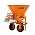 Cost of delivery: Fertilizer spreader, municipal spreader Motyl N031M/1K with swivel wheels POM Augustów