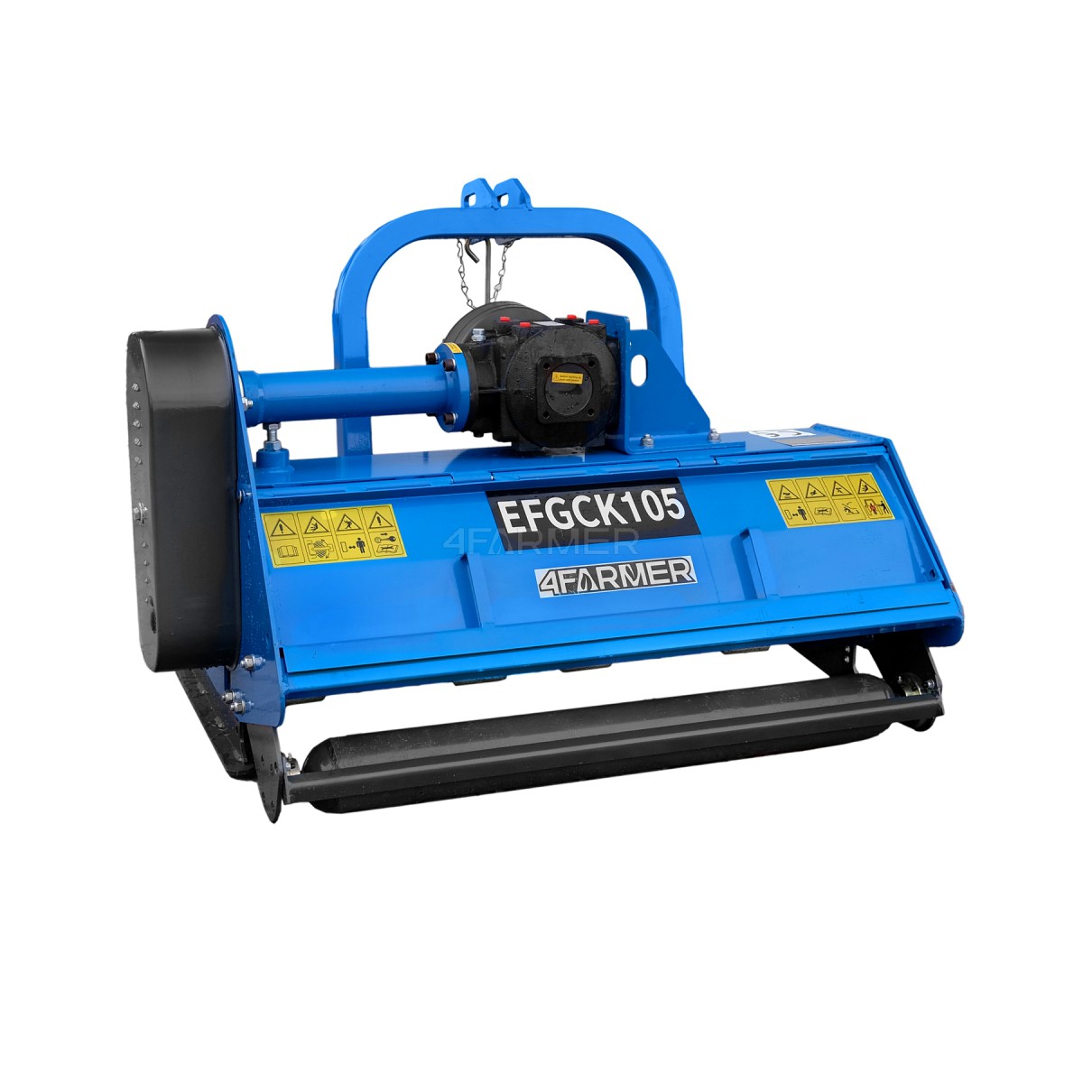 EFGC-K 105 flail mower with opening flap 4FARMER - blue