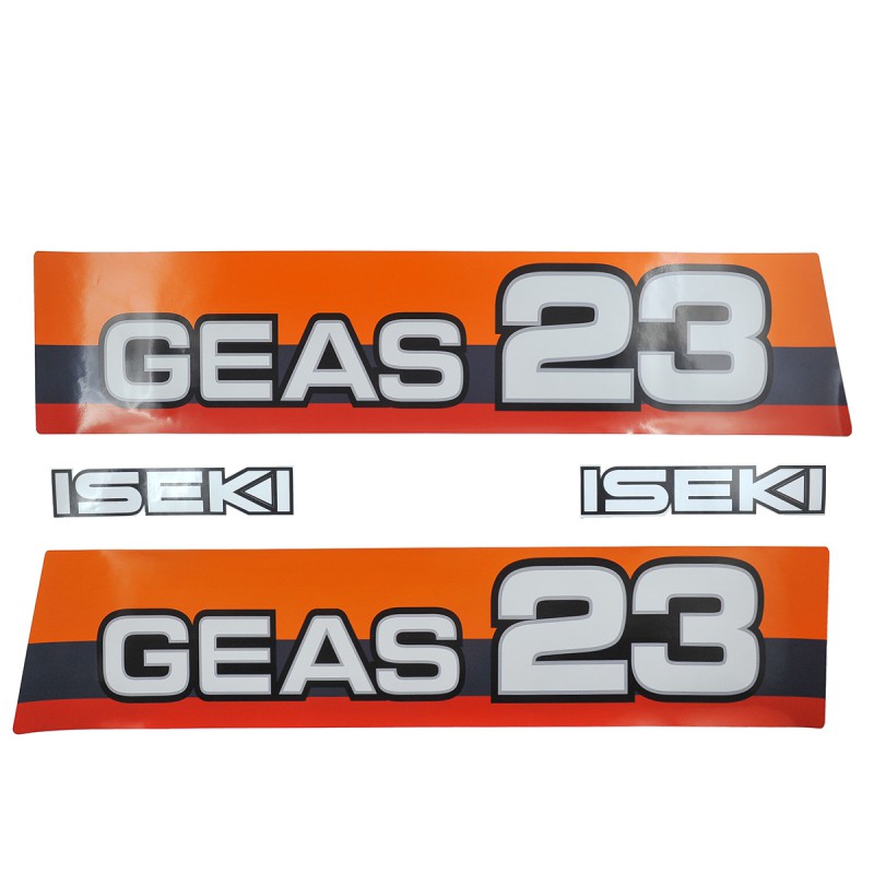 parts for iseki - Iseki Geas Stickers 23