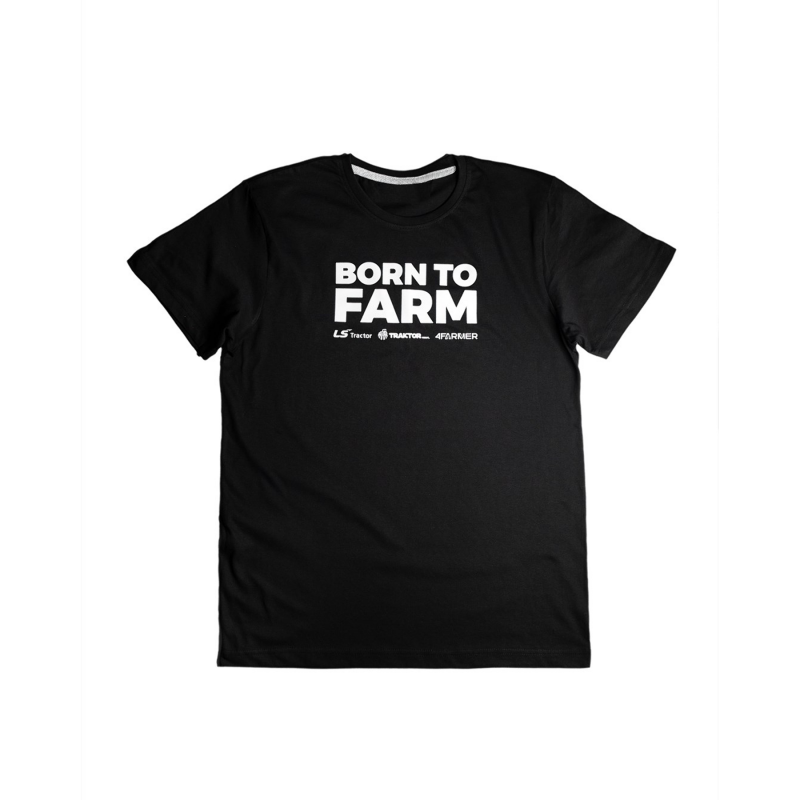 kleidung - „BORN TO FARM“ T-Shirt für Männer