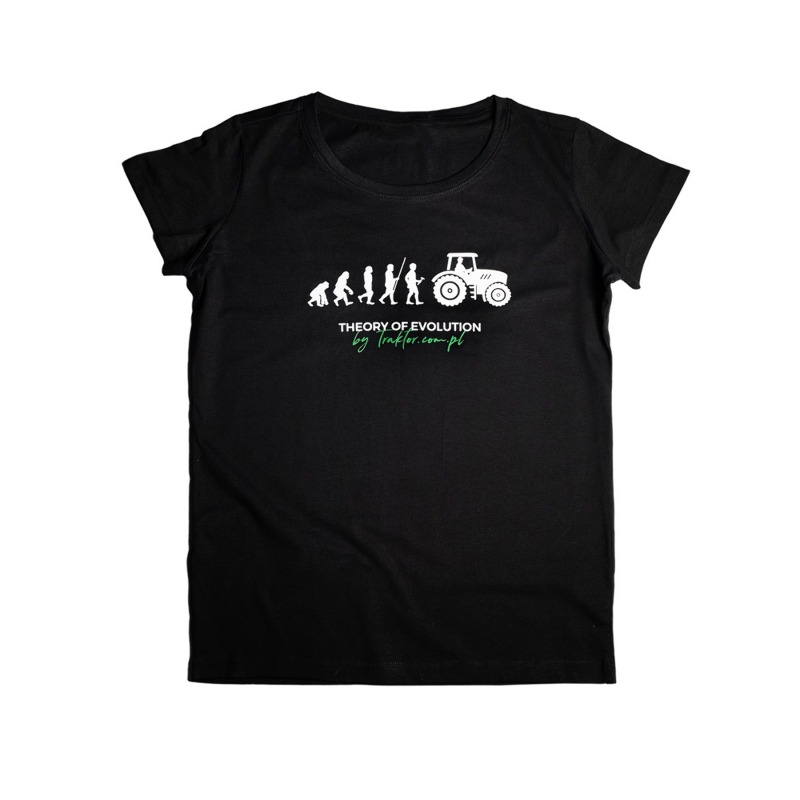 oblečení - Dámské tričko "Theory of Evolution".