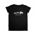 Cost of delivery: "Theory of Evolution" T-shirt for women
