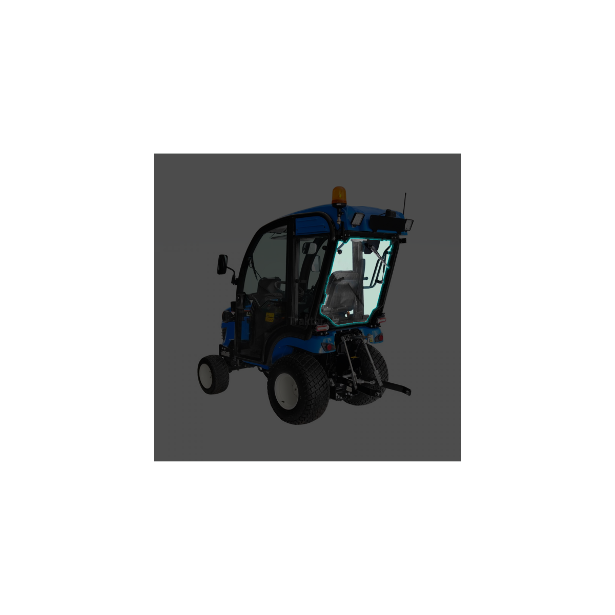 Sklo zadného okna kabíny / LS MT1.25 / LS MT1.22