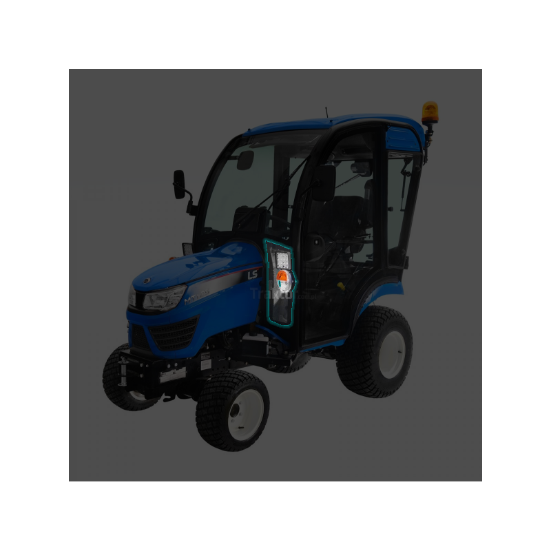 časti karosérie auta - Sklo predného spodného okna kabíny / LS Tractor / LS MT1.25 / LS MT1.22