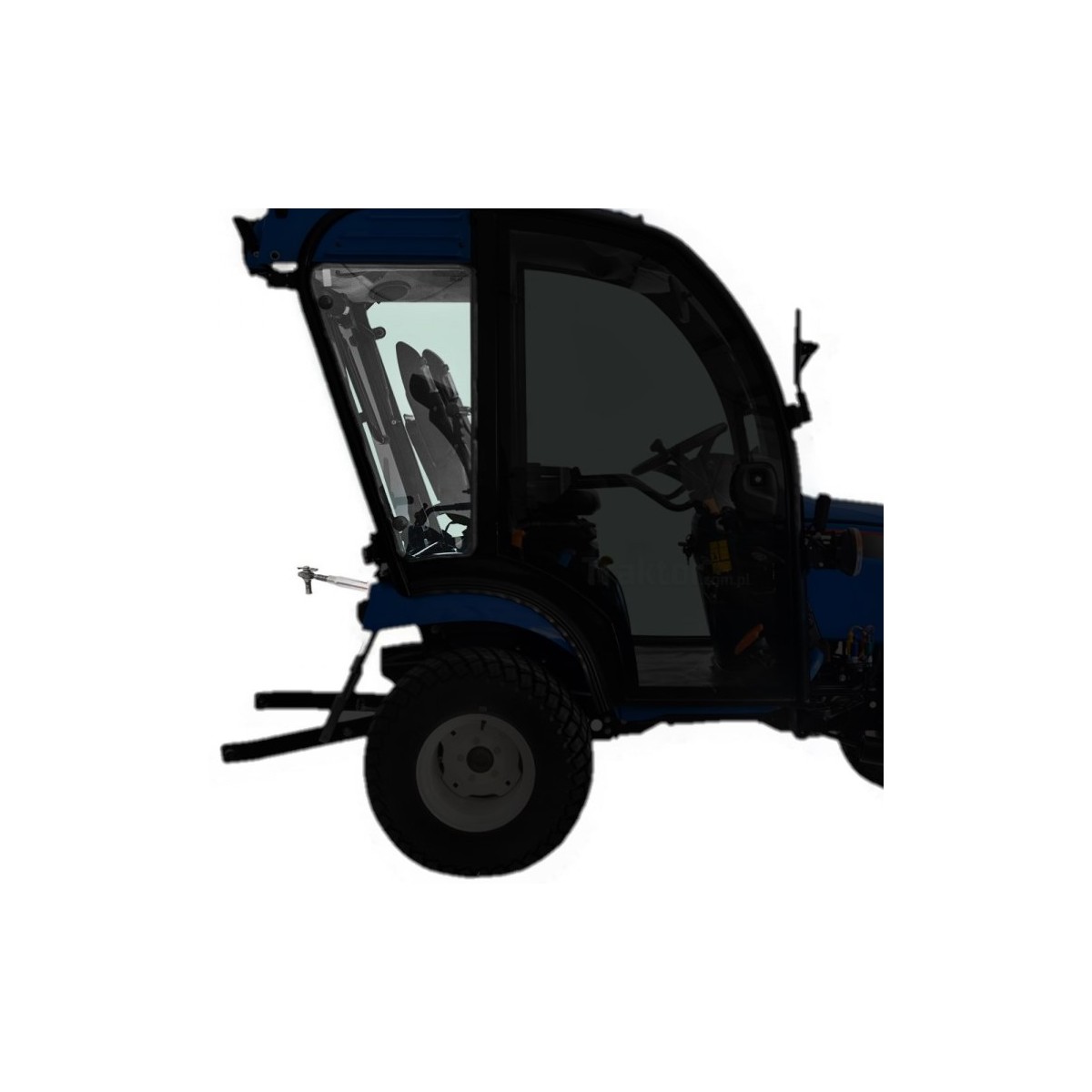 Vidrio de ventana de cabina derecha / Tractor LS / LS MT1.25 / LS MT1.22