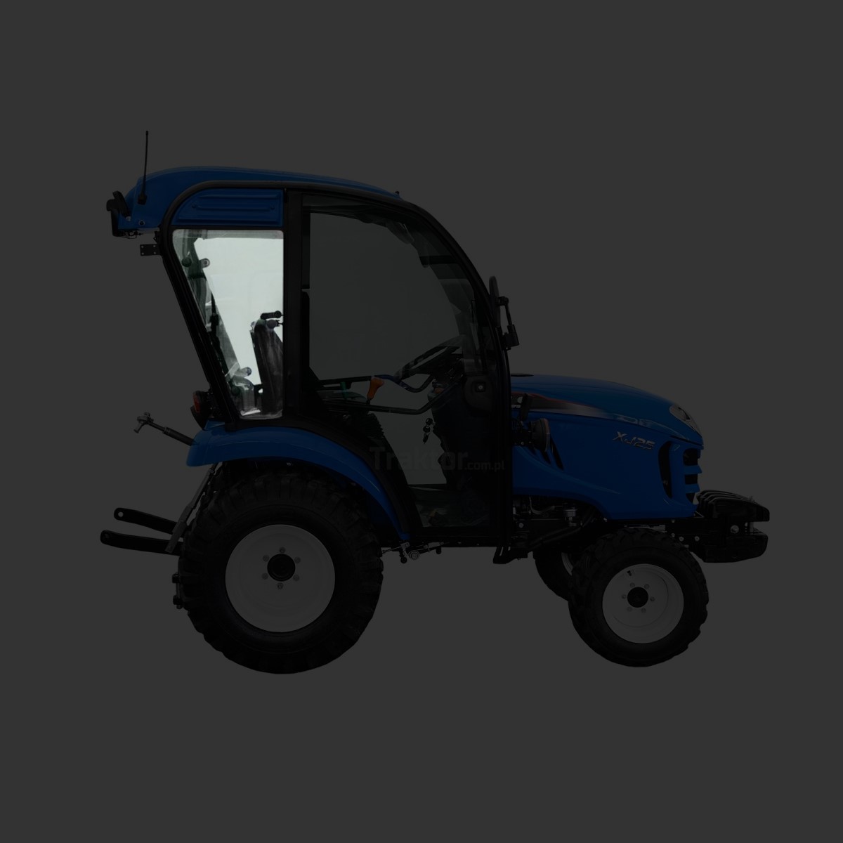 Szyba prawego okna kabiny / LS Tractor / LS XJ25